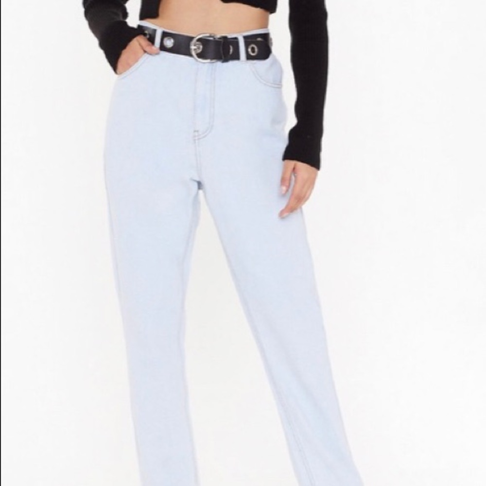 Nasty gal high waisted mom jeans